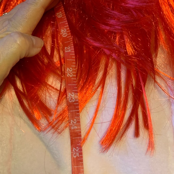 Ariel/Mermaid Costume with Wig, Girls Size (S?) as Shown on Measurements - Picture 8 of 13